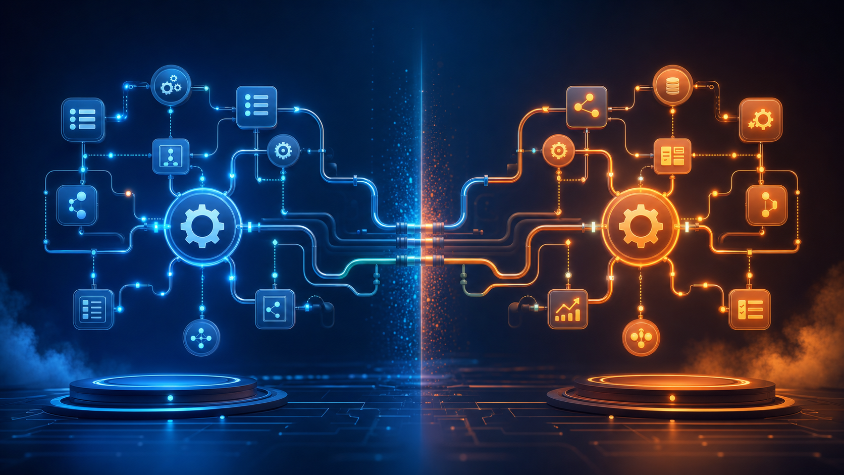 Porównanie platform automatyzacji n8n i Zapier dla firm